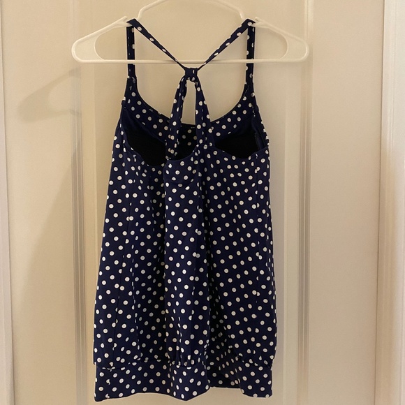 Lands End tankini set size 10 - Picture 2 of 12